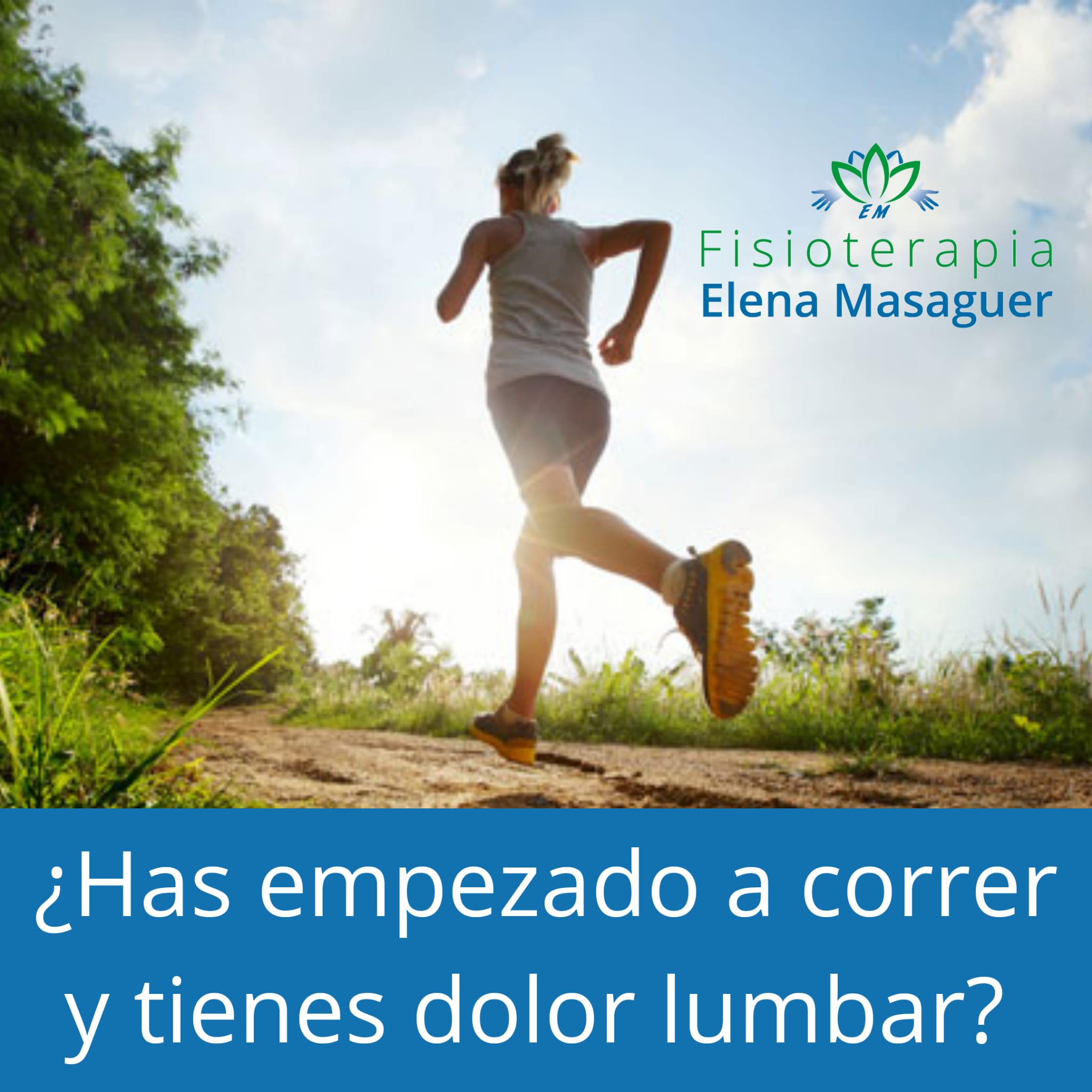 ¿Has empezado a correr y tienes dolor lumbar?